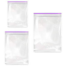 Load image into Gallery viewer, 300 Pcs Small Bags for Jewelry - 2 Mil Clear Reclosable Poly Zipper Bags Sizes 1.5&quot; x 2.3&quot;, 2&quot; x 2.7&quot;, 2.4&quot; x 3&quot; for Pills, Vitamins
