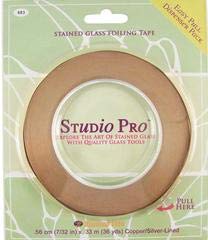 Studio Pro 7/32-Inch Silver Lined Copper Foil Tape