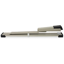 Load image into Gallery viewer, Long Reach Stapler - 20 Sheets Capacity, 210 Staples Capacity - Adjustable up to 12” - Perfect for Binding Books, pamphlets, brochures and Stapling (Bundle - Stapler with 5000 Staples)
