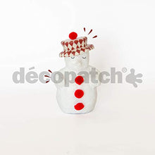 Load image into Gallery viewer, Decopatch Paper-Mache Figurine, 4.5&quot;, Snowman
