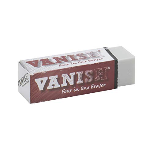 Vanish 4-in-1 Artist Eraser Replaces Gum Rubber Vinyl and Kneaded Erasers - Individual