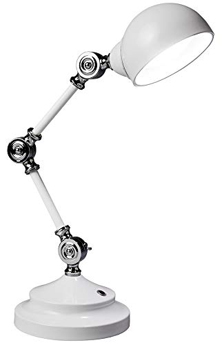 OttLite Revive LED Desk Lamp with 3 Brightness Settings, White
