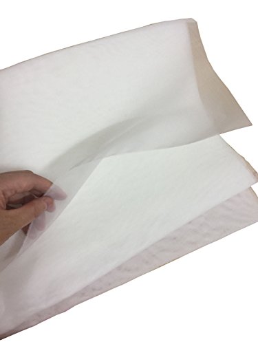 Screen Printing Mesh Polyester Silk Screen Mesh Fabric Bolting Cloth 110 Mesh 65 Inch x 3 Yards White