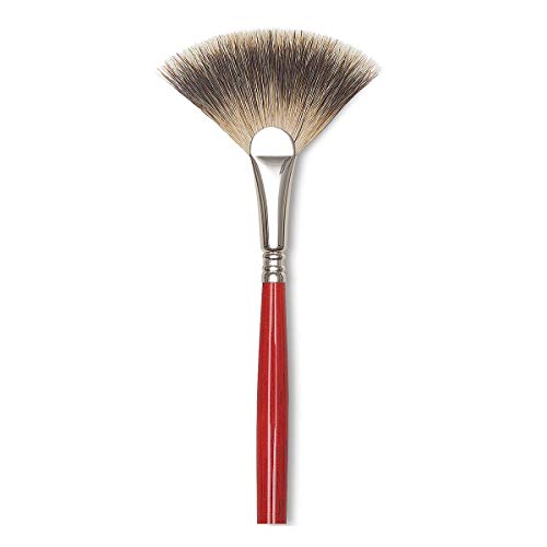 Escoda Arco 4338 Oil and Acrylic Badger Hair Paint Brush Fan Size 4