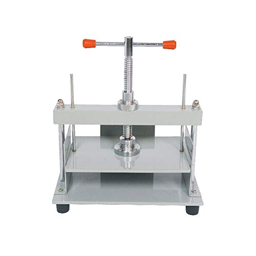 INTBUYING A4 Steel Notes Invoice Bookbinder Press Screw Bookbinding Financial Receipt Flattening Papermaking Machine