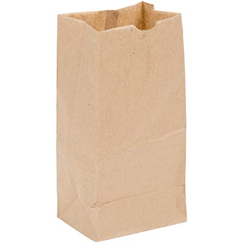 Perfect Stix - Brown Bag 4-100 4lb Brown Paper Lunch Bags - Pack of 100ct