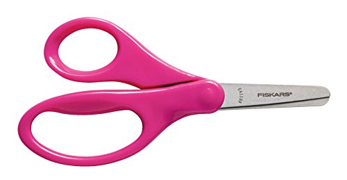 Fiskars 5 Inch Classic Blunt Tip Kids Scissors, Color Received May Vary, Model Number: 94167097J