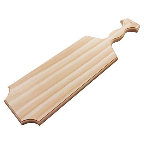 Yonor Sorority Paddle 15“ Inch -100% Solid Pine Wooden Greek Fraternity Paddle - Natural Polished Wood Paddles (1 PACK-15