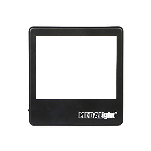 MEDALight Slide viewer Light Box Slimline Photographic LED Light Box Portable Light Panel 35MM Slides Negatives and Film Viewer