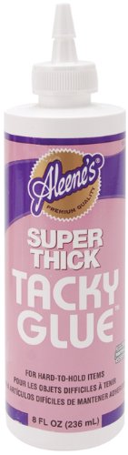 Aleene's Super Thick 8oz Tacky Glue, 8 FL OZ, White