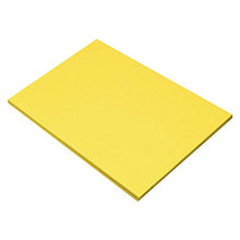 Load image into Gallery viewer, Pacon 103616 Riverside 3D Construction Paper, Yellow, 12&quot; x 18&quot;, 50 Sheets
