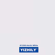 Load image into Gallery viewer, Yizhily Photography Photo Backdrop Background Paper (Arctic White) (53&#39;&#39;x16.5&#39;)
