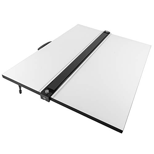 Pacific Arc Drafting Board, Portable Drafting Table with Parallel Bar, 23 x 31 Inches