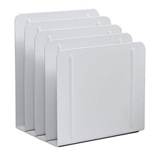 Load image into Gallery viewer, Acrimet Desk Metal File Sorter 4 Sections (White Color)

