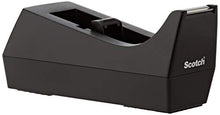 Load image into Gallery viewer, Scotch Classic Desktop Tape Dispenser C-38, Black, 1 in Core, Made From 100% Recycled Plastic, 1 Dispenser (C-38)
