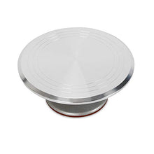 Load image into Gallery viewer, 12" Inch Ball Bearing Sculpting Wheel Clay Banding Turntable Pottery Cake Spinner with Non-Skid Rubber Boot for Decorator Working in Ceramics, Pottery, Floral Arranging, Cake Decorating USA Stock
