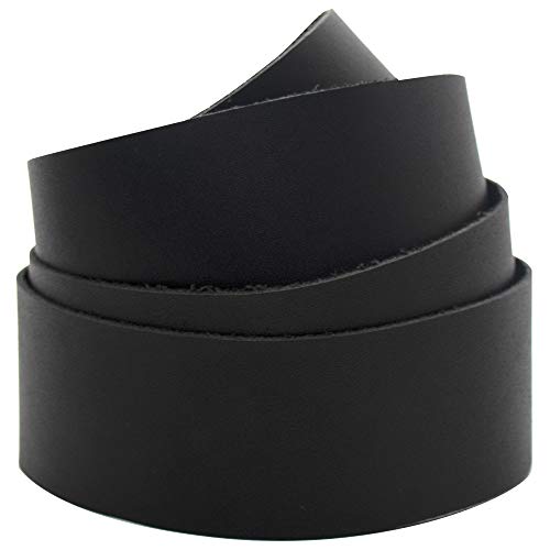 Realeather, Black Leather Strip, 1.5
