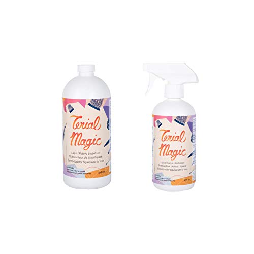 Terial ArtsTerial Magic Fabric Spray - 16 oz. Spray Bottle with 32 oz. Refill (48 oz)