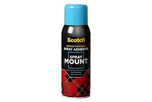3M Spray Mount Artist's Adhesive, One 10.25 Ounce Can (MMM6065)