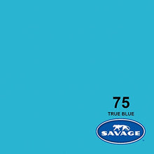 Load image into Gallery viewer, Savage Seamless Background Paper - #75 True Blue (107&quot; x 36&#39;)
