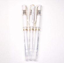 Load image into Gallery viewer, Uni-Ball UM 153 Signo Broad Point Gel Pen - White - Pack of 3
