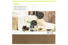 Load image into Gallery viewer, Cricut Heavy Chipboard, Brown, Pack of 5
