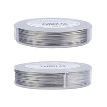Load image into Gallery viewer, BENECREAT 300-Feet 0.018inch/0.46mm Tiger Tail Beading Wire 7-Strand Bead Stringing Wire
