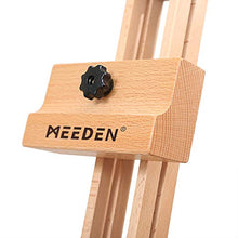 Load image into Gallery viewer, MEEDEN Tripod Field Painting Easel with Carrying Case - Solid Beech Wood Universal Tripod Easel Portable Painting Artist Easel, Perfect for Painters Students, Landscape Artists, Hold Canvas up to 44&quot;
