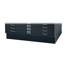 Load image into Gallery viewer, Safco Products Flat File Closed Base for 5-Drawer 4994BLR Flat File, sold separately, Black
