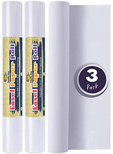 Load image into Gallery viewer, Incredible Value Bundle 3 Pack Easel Paper Roll Fits Most Standard Kids, 17-24 Inch-Wide Easels and Dispenser, for Crafting Activity and Painting, Non Bleed White Butcher Paper (17 Inches x 75 Foot)
