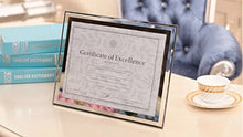 Load image into Gallery viewer, GracesDawn Crystal Glass Photo/Diploma/Document Frame Frame Picture Size 8 1/2&quot; x 11&#39;&#39; 217mm279mm
