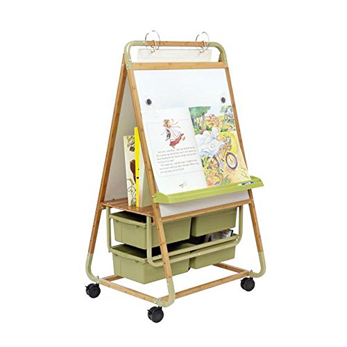 Copernicus Kids Home Students School Classroom Double Sided Bamboo Teaching Easel