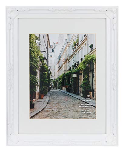 kieragrace PH43925 Traditional luxury-frames, 11 by 14-Inch, White