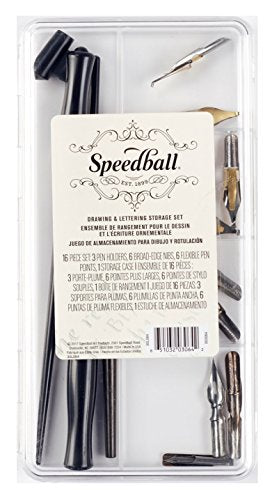 Speedball Drawing and Lettering Storage Set