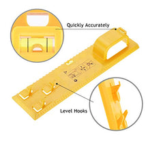 Load image into Gallery viewer, Picture Hanging Kit, Picture Frame Hanger Tool, 220 Pieces Heavy Duty Photo Hanger Accessories with Multifunction Picture Frame Level Ruler Bubble Level Measuring Tool for Marking Position
