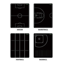 Load image into Gallery viewer, Boogie Board Blackboard Coach&#39;s Edition - Paperless Writing Tablet - Includes Basketball, Baseball, Football and Soccer Templates - Authentic Boogie Board
