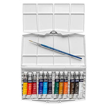 Load image into Gallery viewer, Winsor &amp; Newton Cotman Water Colour Painting Plus Set, Set of 12, 8ml Tubes
