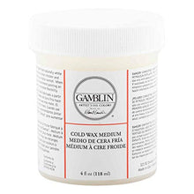 Load image into Gallery viewer, Gamblin Artist Colors Cold Wax Oil Painting Medium Clear 4oz jar
