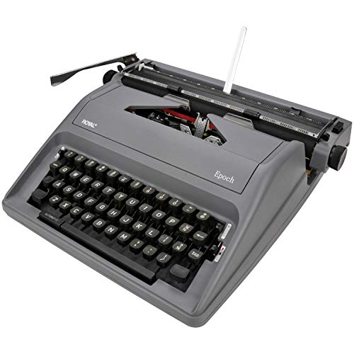Manual typewriter gray