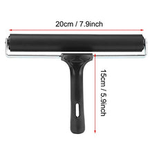 Load image into Gallery viewer, 7.8 Inch Soft Rubber Brayer,Rubber Brayer Roller Paint Brush Ink Applicator Art Craft Oil Painting Tool
