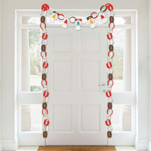 Load image into Gallery viewer, Big Dot of Happiness Garden Gnomes - 90 Chain Links and 30 Paper Tassels Decoration Kit - Forest Gnome Party Paper Chains Garland - 21 feet

