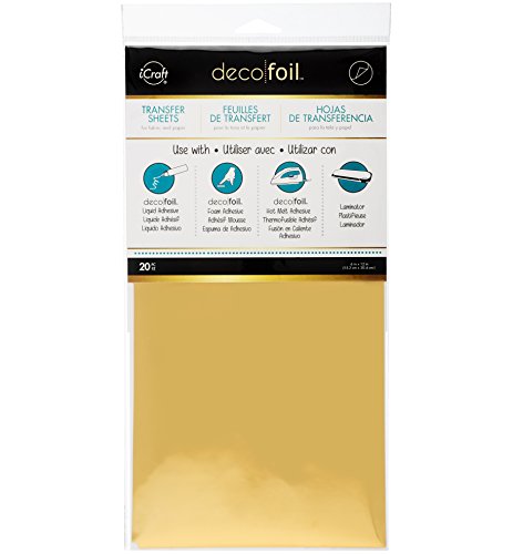 iCraft Deco Foil Transfer Sheets, 6