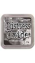 Load image into Gallery viewer, Ranger Ink Tim Holtz Distress Oxides Ink Pad Black Soot 1-Pack Bundled with 1 Artsiga Crafts Small Project Bag
