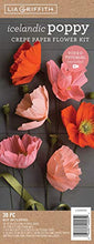Load image into Gallery viewer, Lia Griffith Crepe Paper Flower Kit, Icelandic Poppy, Assorted Sizes, Assorted Colors, 30 Pieces
