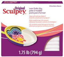 Load image into Gallery viewer, Polyform Sculpey Original Polymer Clay, 1.75-Pound, White (2-Pack)
