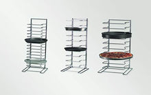 Load image into Gallery viewer, American Metalcraft 19029 Chrome-Plated Steel Standard Pizza Rack, 15 Slots, Silver
