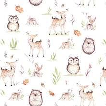 Load image into Gallery viewer, Fawn Woodland Gift Wrap Wrapping Paper - Folded Flat 30 x 20 Inch (3 Sheets)
