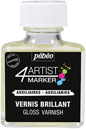 Pebeo 4Artist Marker, Gloss Varnish,75 ml Bottle