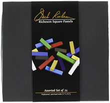 Load image into Gallery viewer, Jack Richeson Signature Assorted Hard Square Pastels (Set of 36)
