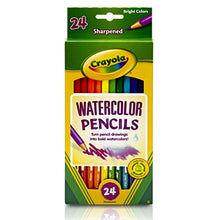 Load image into Gallery viewer, Crayola 24ct Watercolor Colored Pencils

